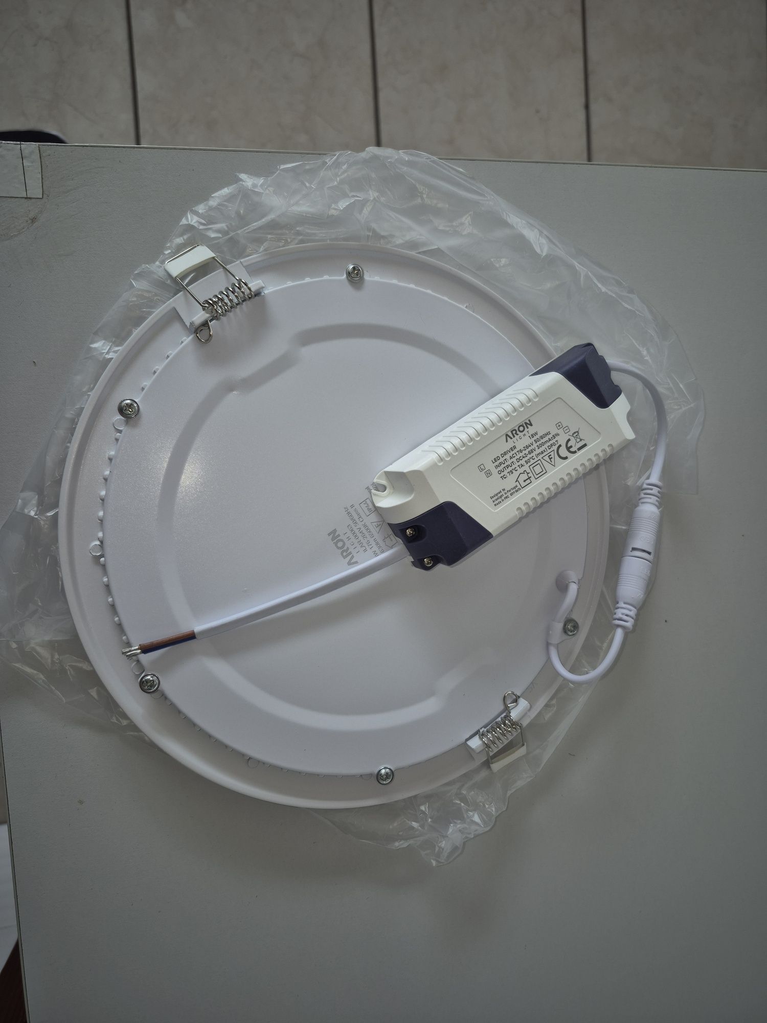 Focos aron led 18w 6500k Encastrar