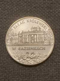 Pałac królewski w Łazienkach 2 zł 1995 rok