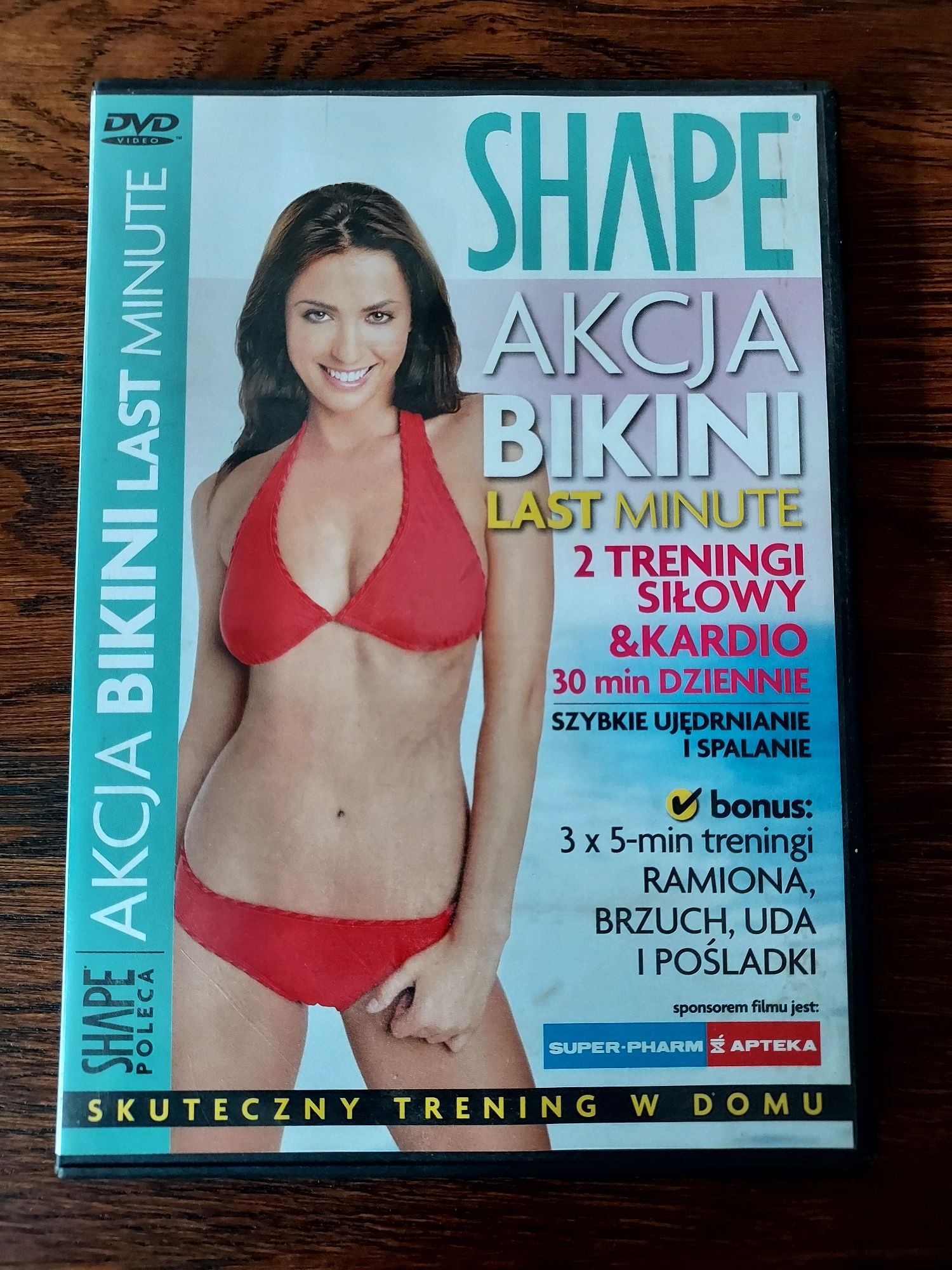 Płyty DVD Shape - Pilates, Bikini Body, Joga, Płaski Brzuch