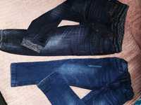 Spodnie jeansowe chłopięce jogger 110 cm