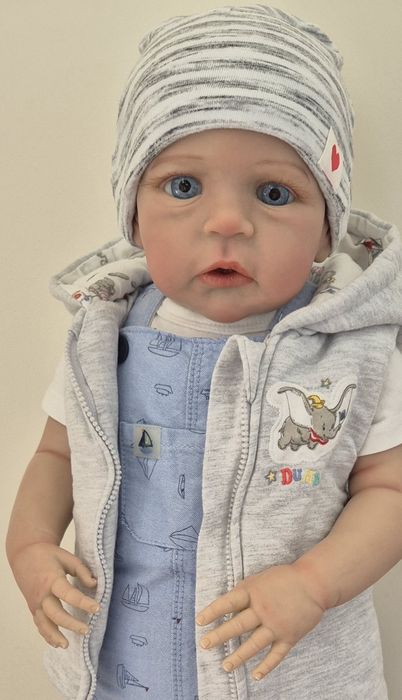 Кукла реборн мальчик лялька хлопчик 60 см