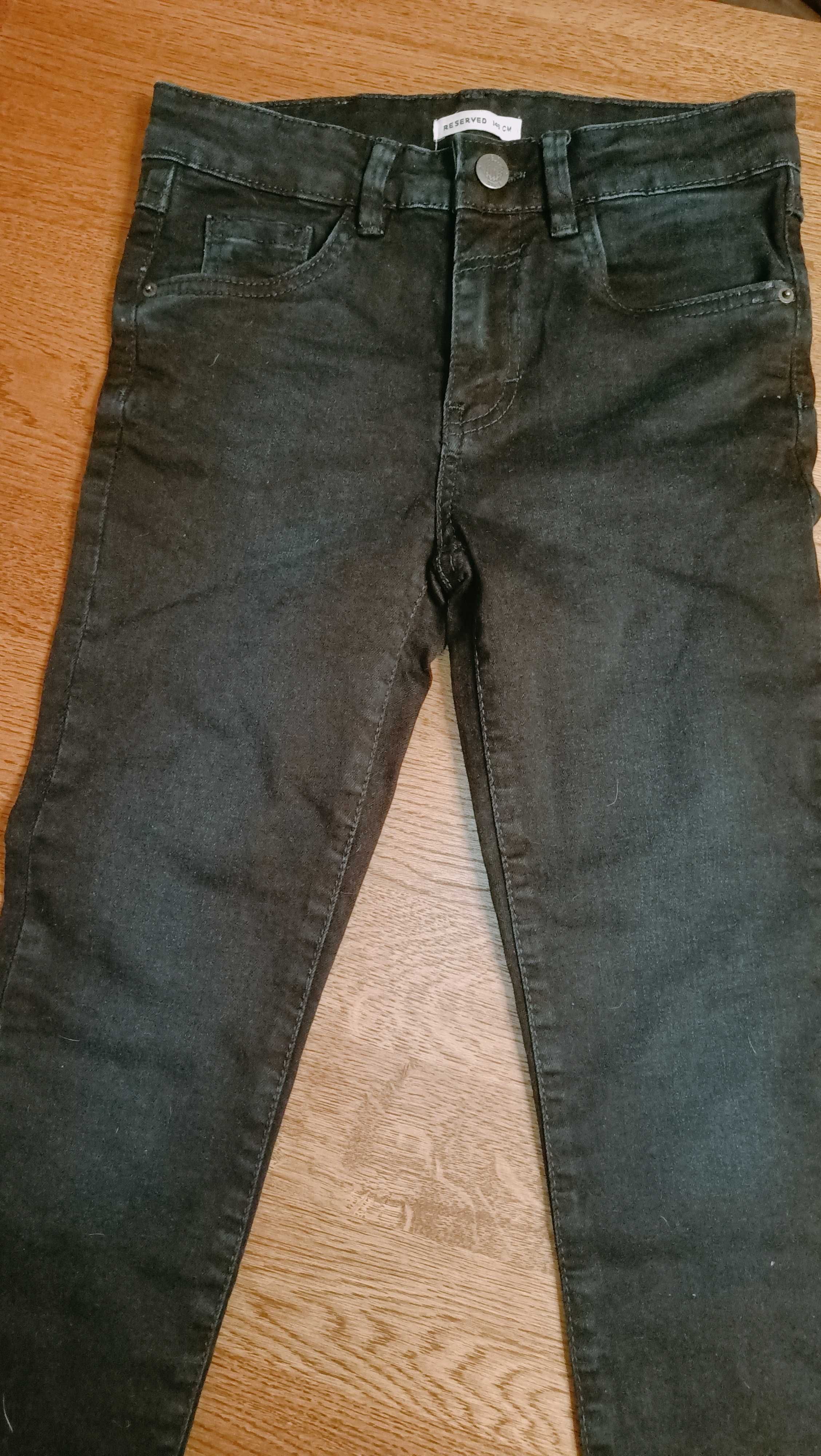 Spodnie jeans granat Reserved 146