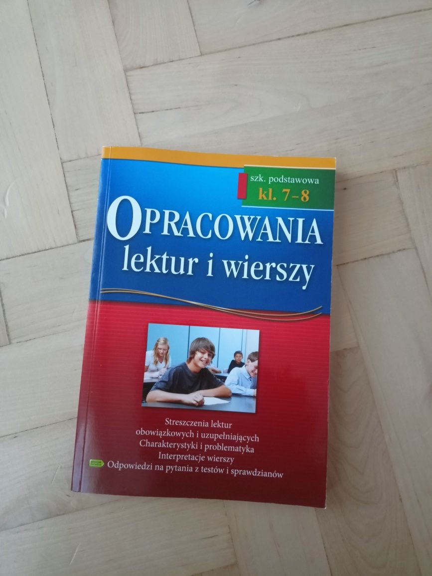 Opracowanie lektur i wierszy klasa 7-8 Greg