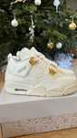 *Oryginalne buty*Jordan4RetroMetallicGoldNowe Moda_męskie_Buty R.46