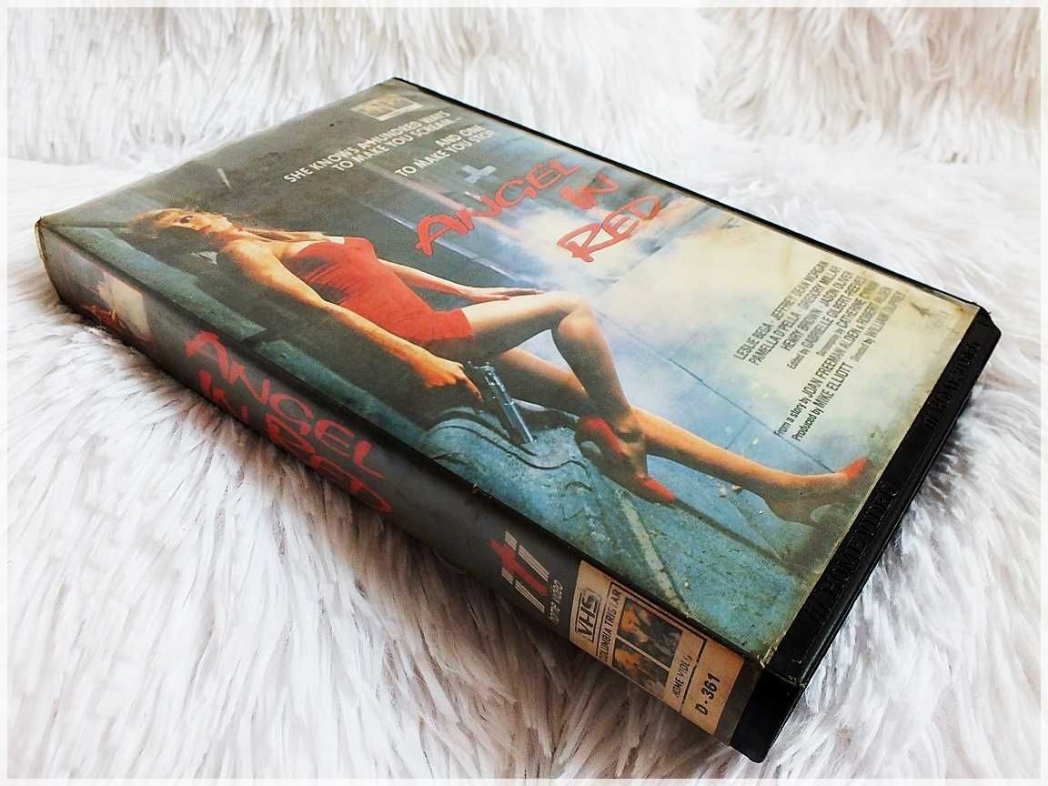 Kaseta VHS Film ''Angel In Red'' Thiller 'Anioł w czerwieni'