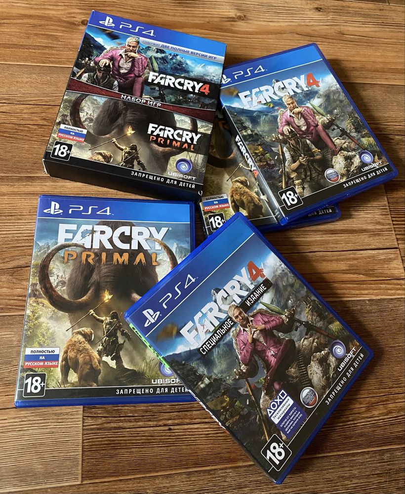 Sony PS4: Final Fantasy, FarCry, Witcher, God of War, A Way Out, Knack