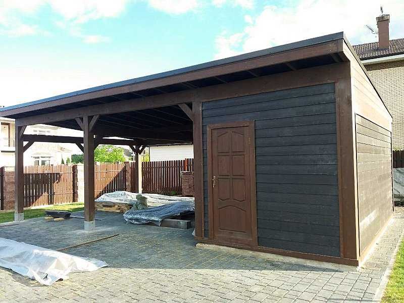 Навіс для авто на замовлення. Металеві навіси