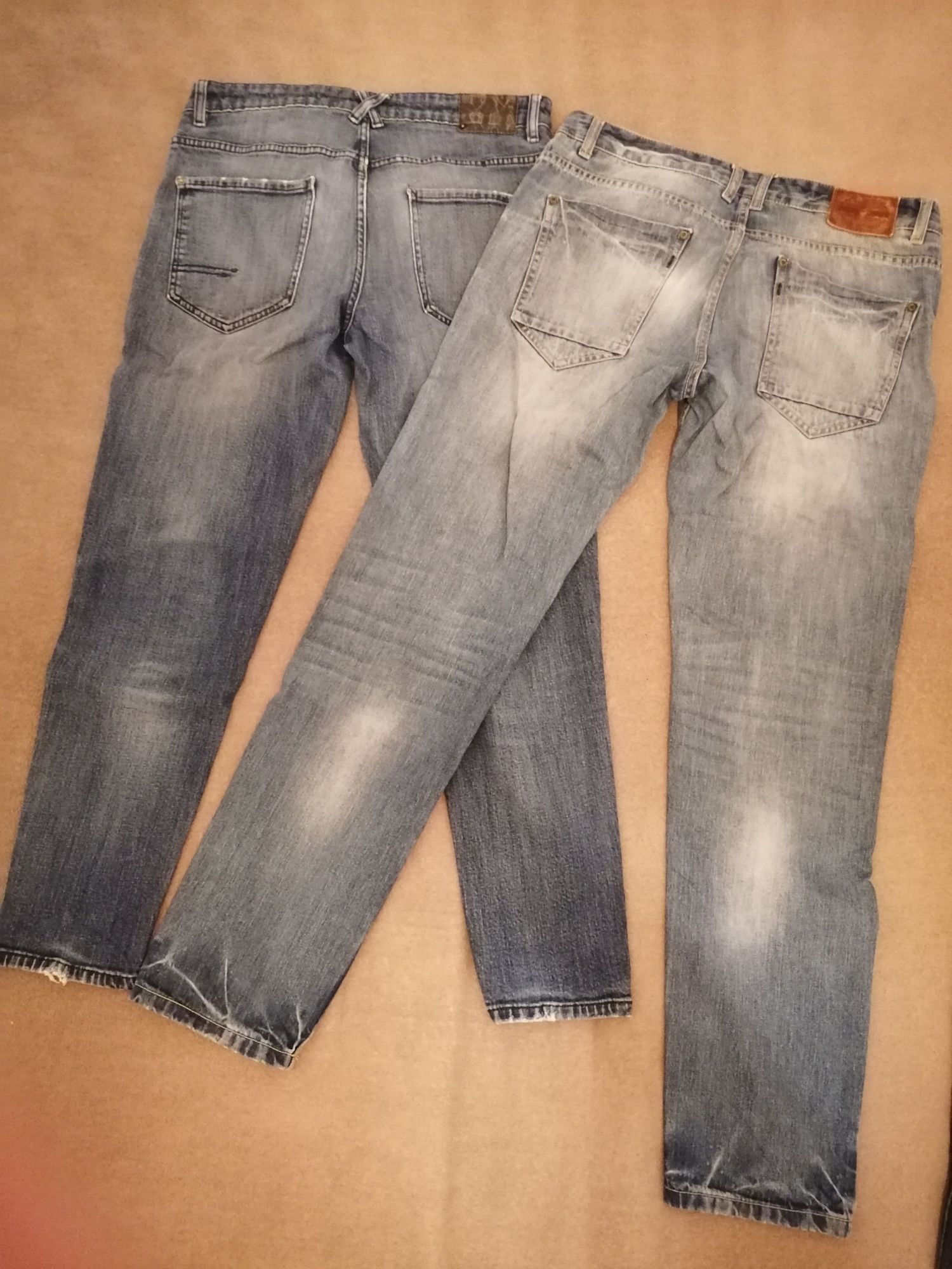4 x pary jeansy 3 x Reserved i 1 x Diverse (rozmiary 31)