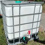 Mauzer 1000l CZYSTY, Zbiornik na deszczówkę, Budowę