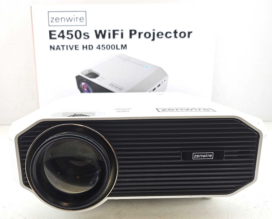Mini PROJEKTOR WIFI przenośny rzutnik ZENWIRE E450S