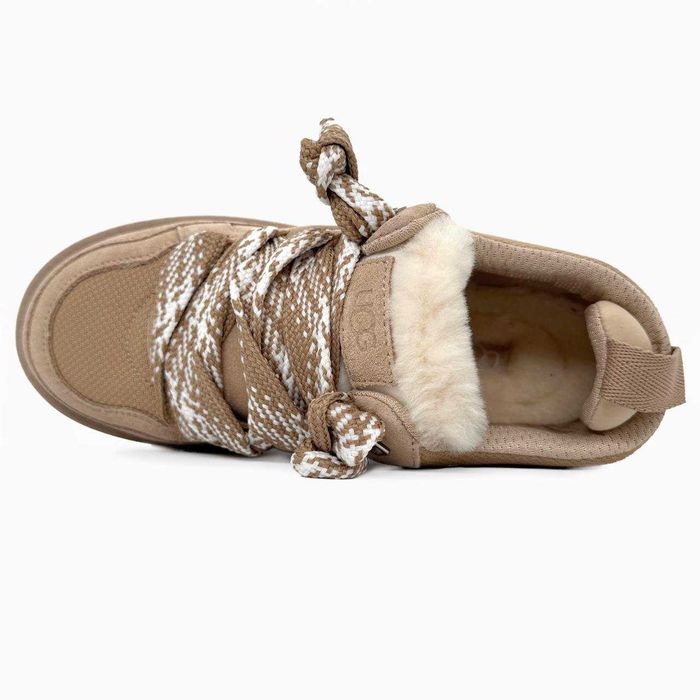 Уггі 36-45 UGG Lowmel Sneaker Light Beige premium угги