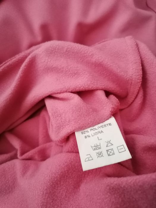 Camisola gola alta rosa