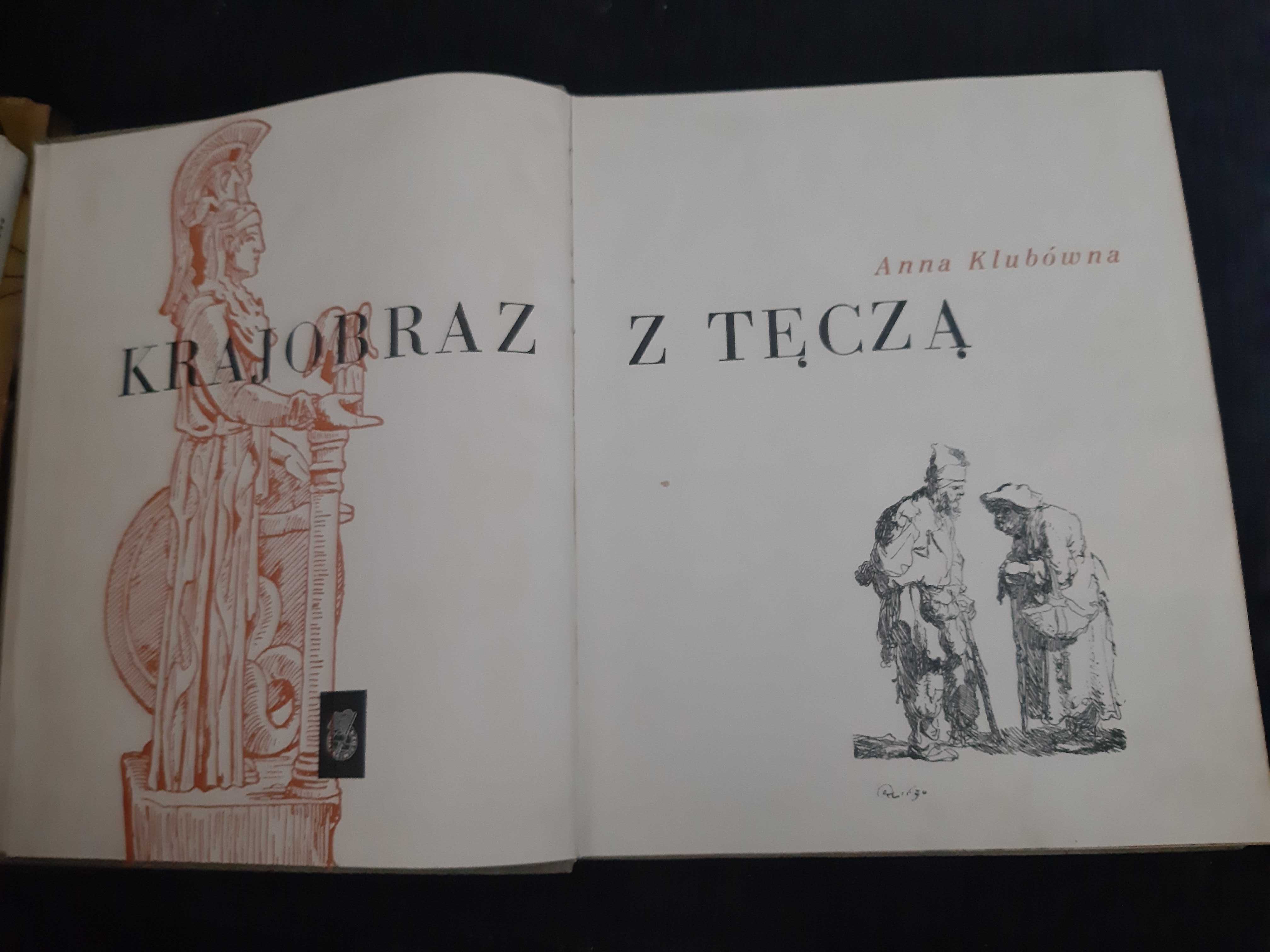 A. Klubówna " Krajobraz z tęczą "