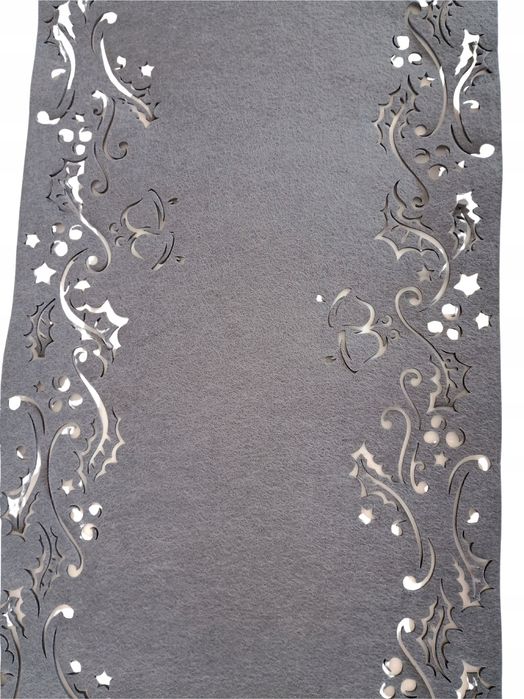 Bieżnik filcowy świąteczny  120x30 cm dekoracja stołu Boże Narodzenie
