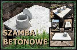 Szamba Kanały Piwnice Betonowe Piwniczka Ogrodowa Kopułowa Płaska