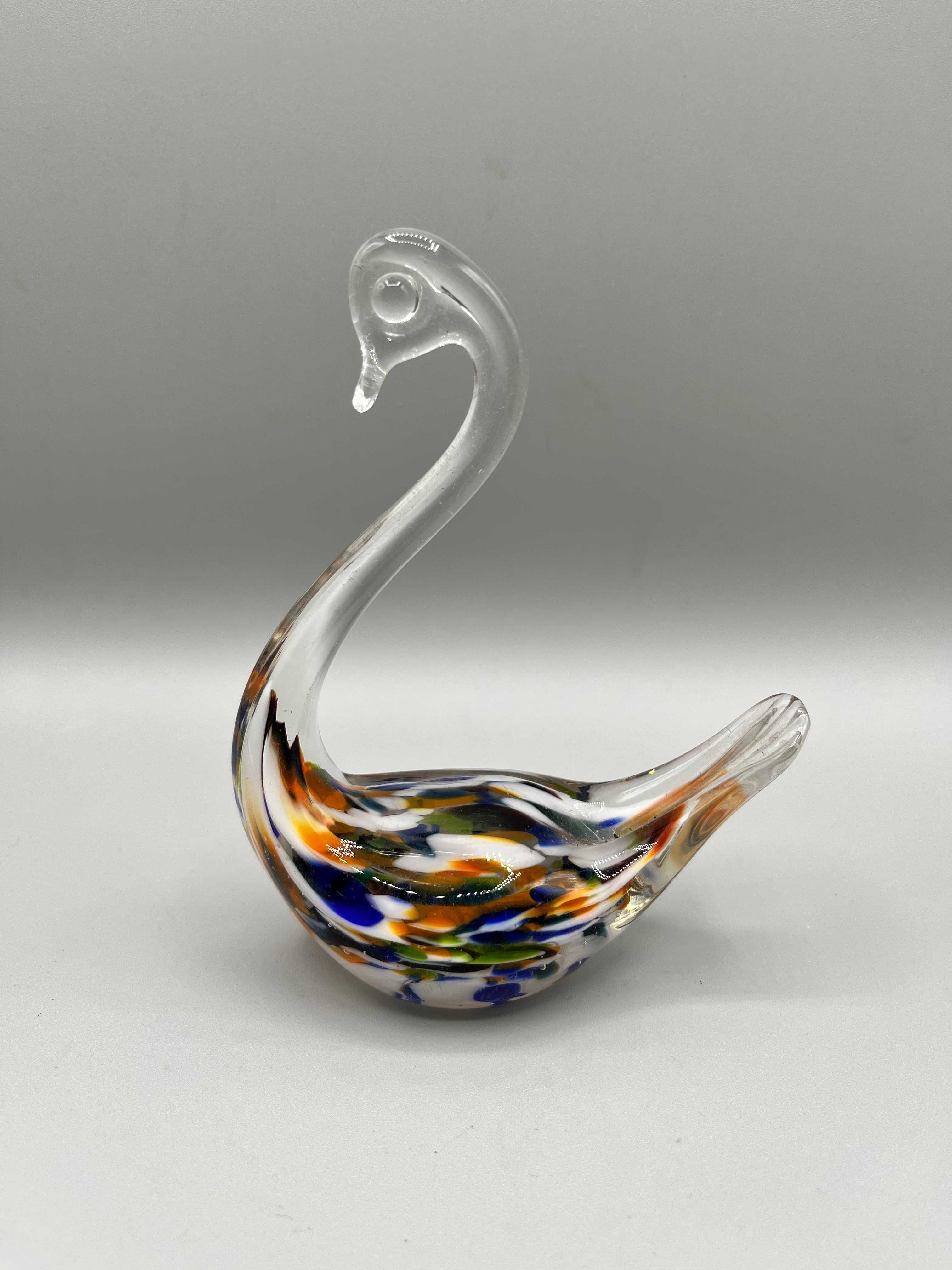 Pisa-Papeis e Cisne em Cristal ou vidro