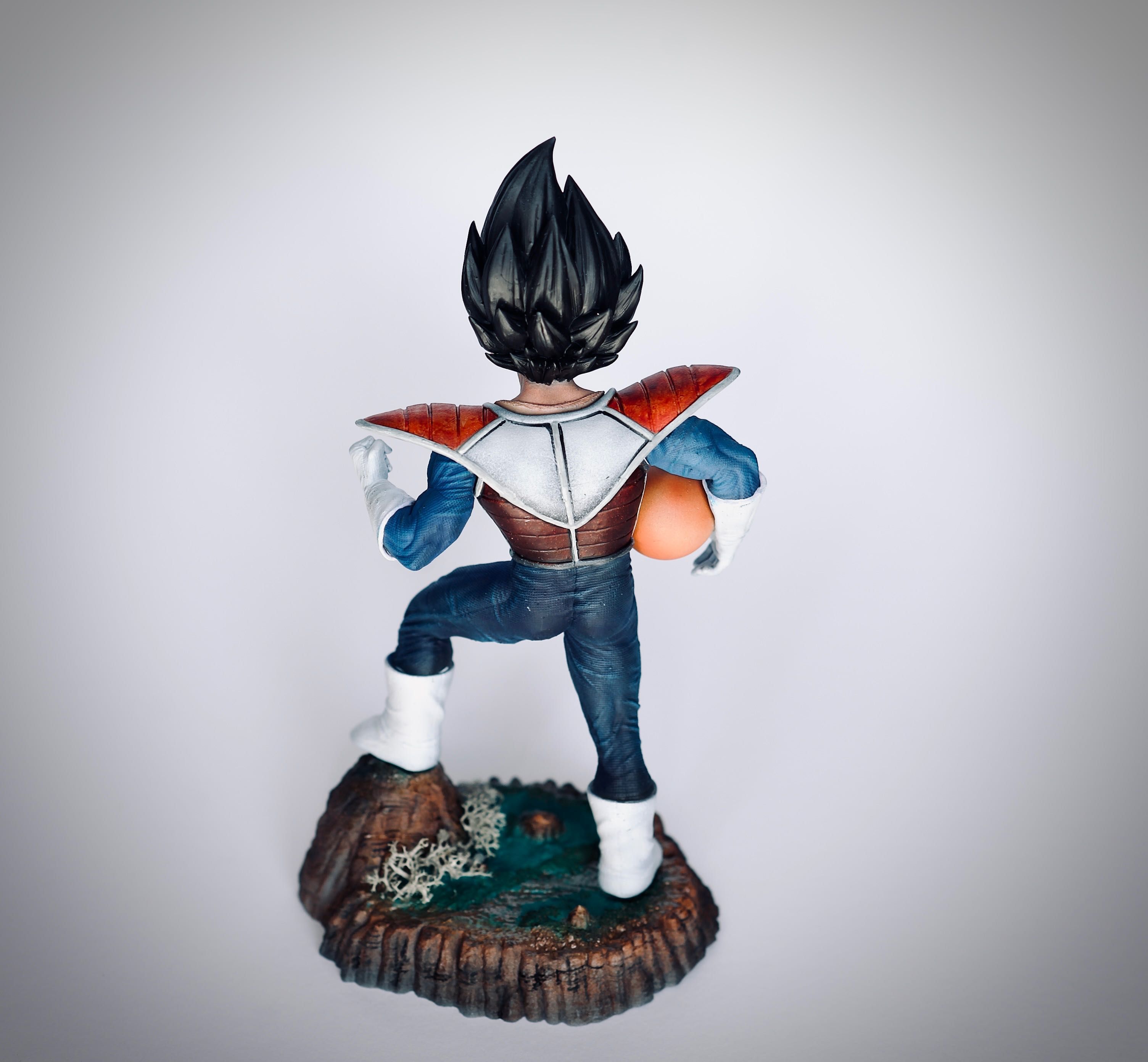 Figurka druk 3D żywica Vegeta Dragon Ball Z GT Daima DBZ