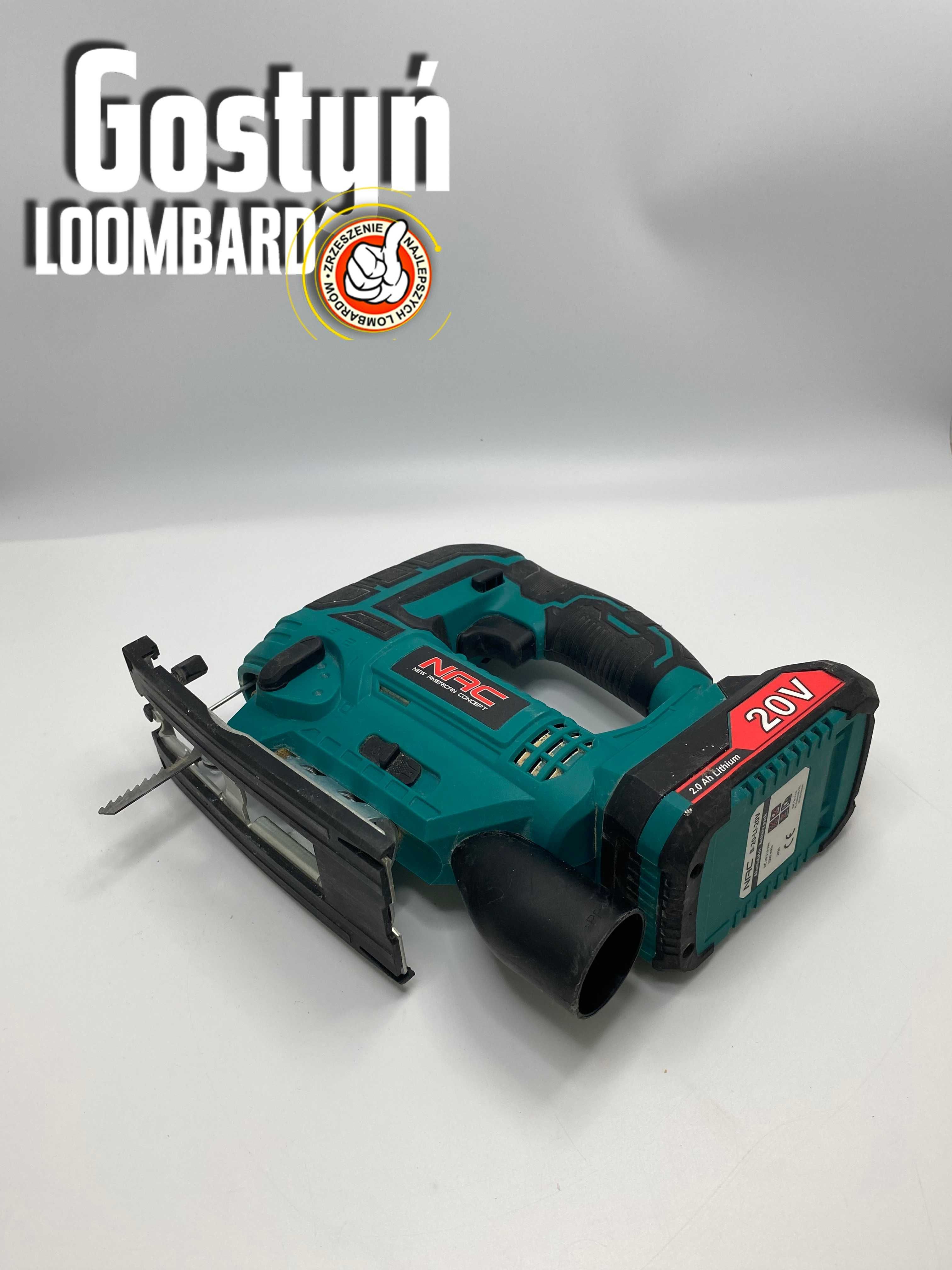 od Loombard Gostyń Wyrzynarka Nac JS-20-LI-20V KOMPLET!