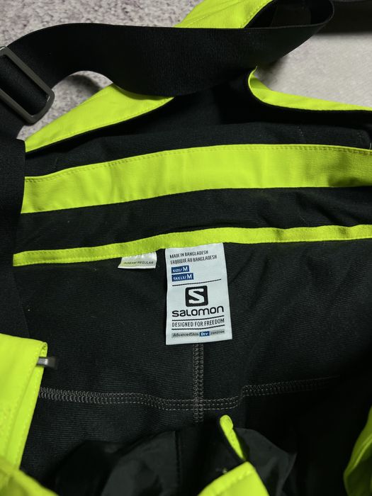 М(size) Чоловічі гірськолижні штани Salamon на підтяжках