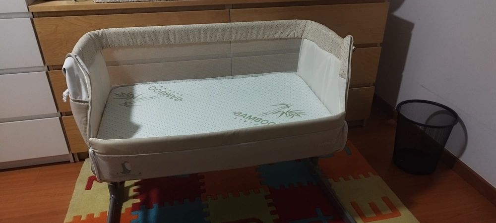 Berço com colchão novo