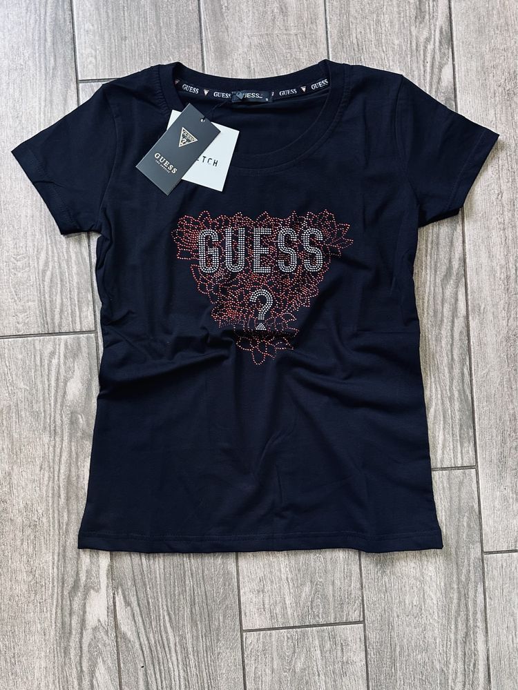 Футболка жіноча кельвін, Guess, Moschino