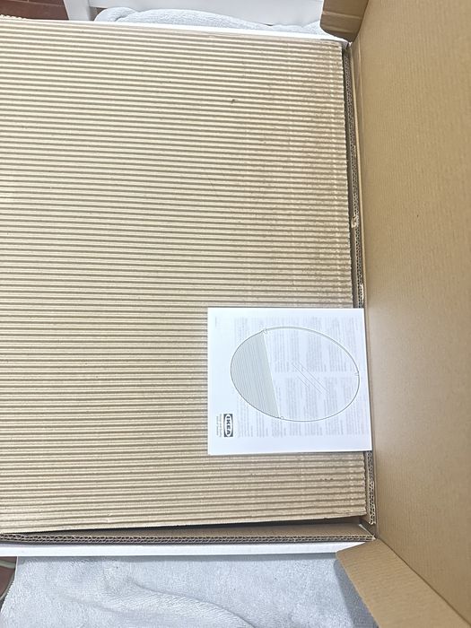 Espelho cor bronze ikea SKOGSGRÄNSEN