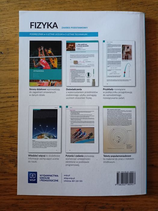 Fizyka podręcznik liceum i technikum zakres podstawowy