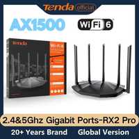 Роутер WiFi6 Tenda AX 1500 RX2 Pro