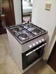 Placa e forno a gás