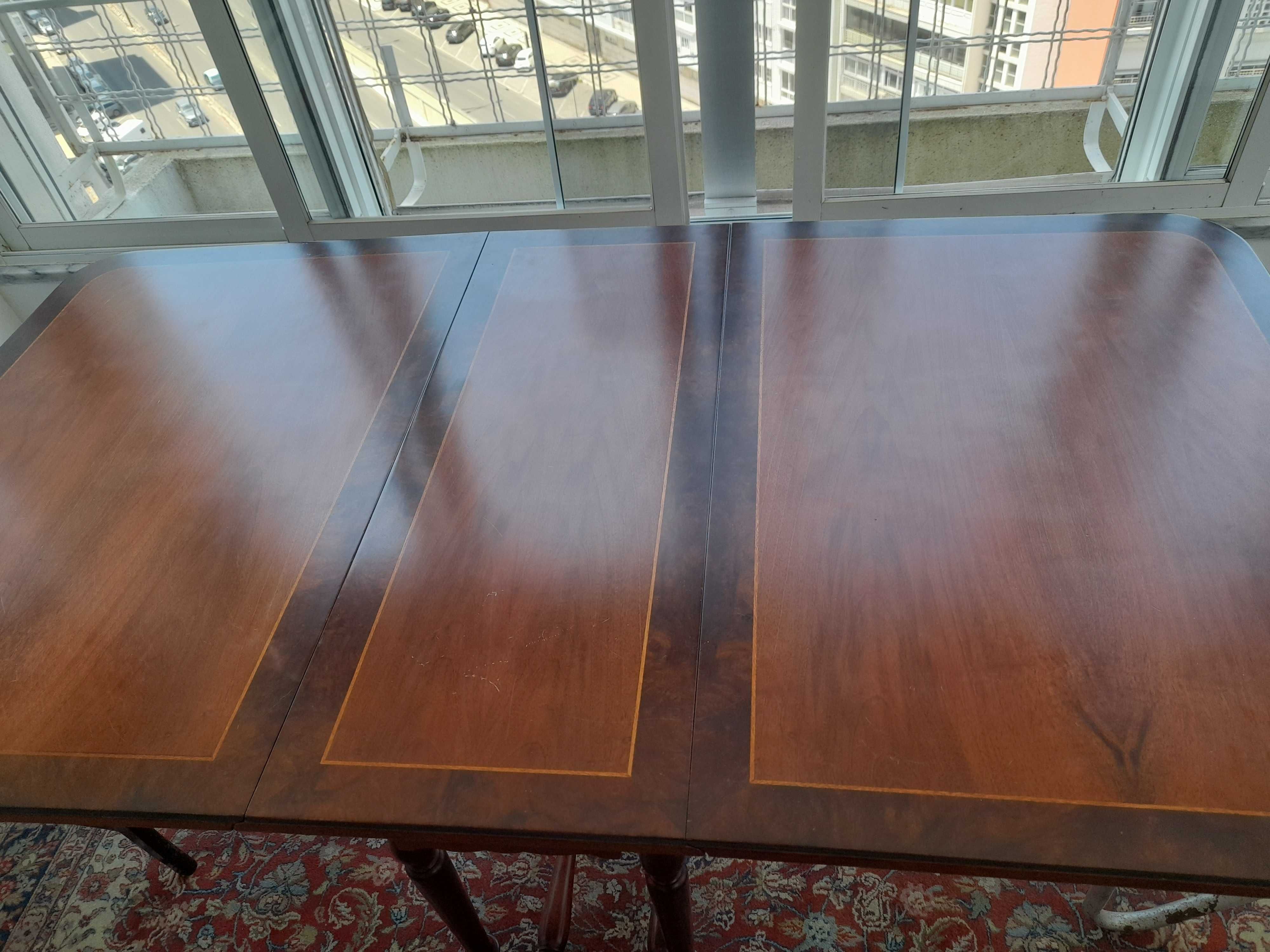 Mesa de abas de casa de jantar (com filet)