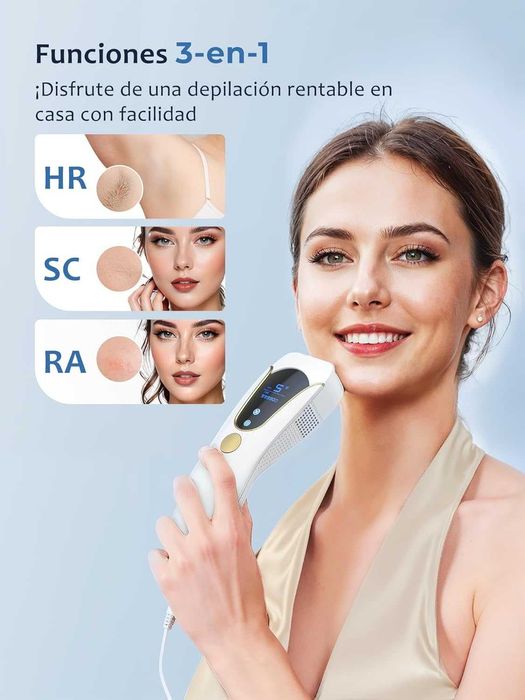 Máquina de Depilação a Laser IPL 3 em 1, portátil