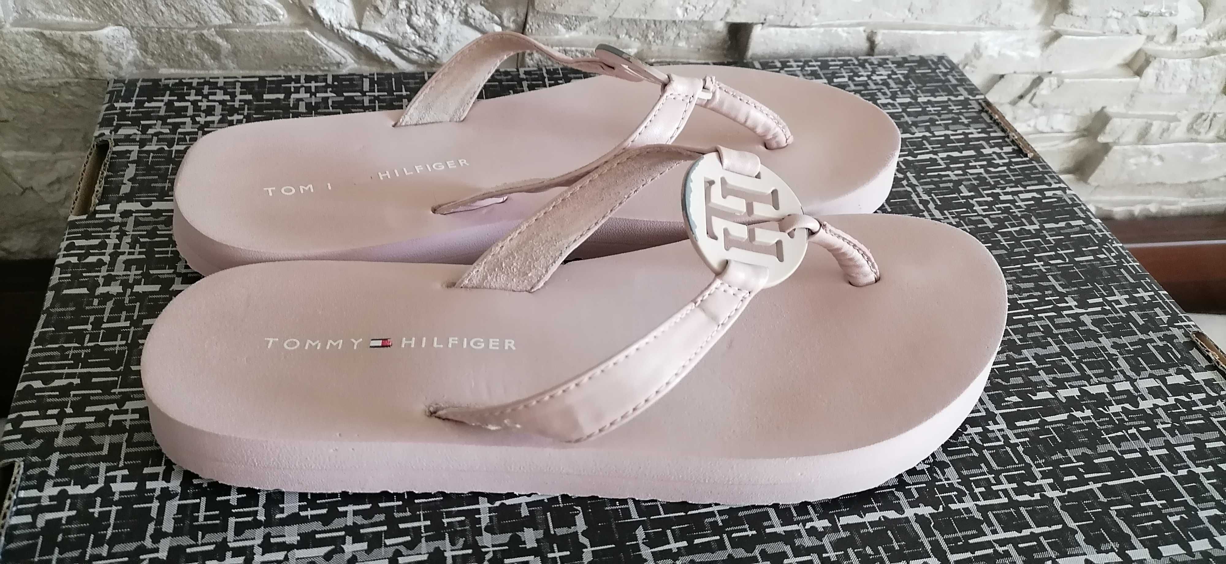 Hilfiger- klapki, typu japonki, rozmiar 36