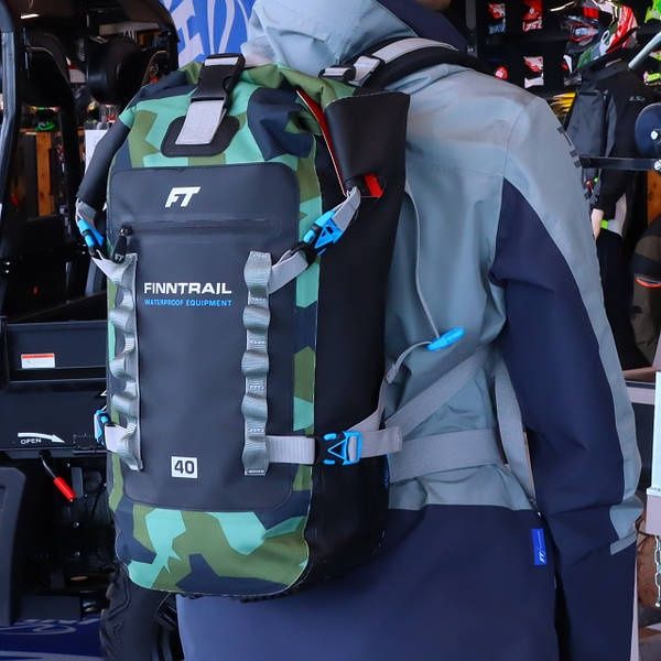 Сумка рюкзак Finntrail EXPEDITION 40 L camo army водонепроникна