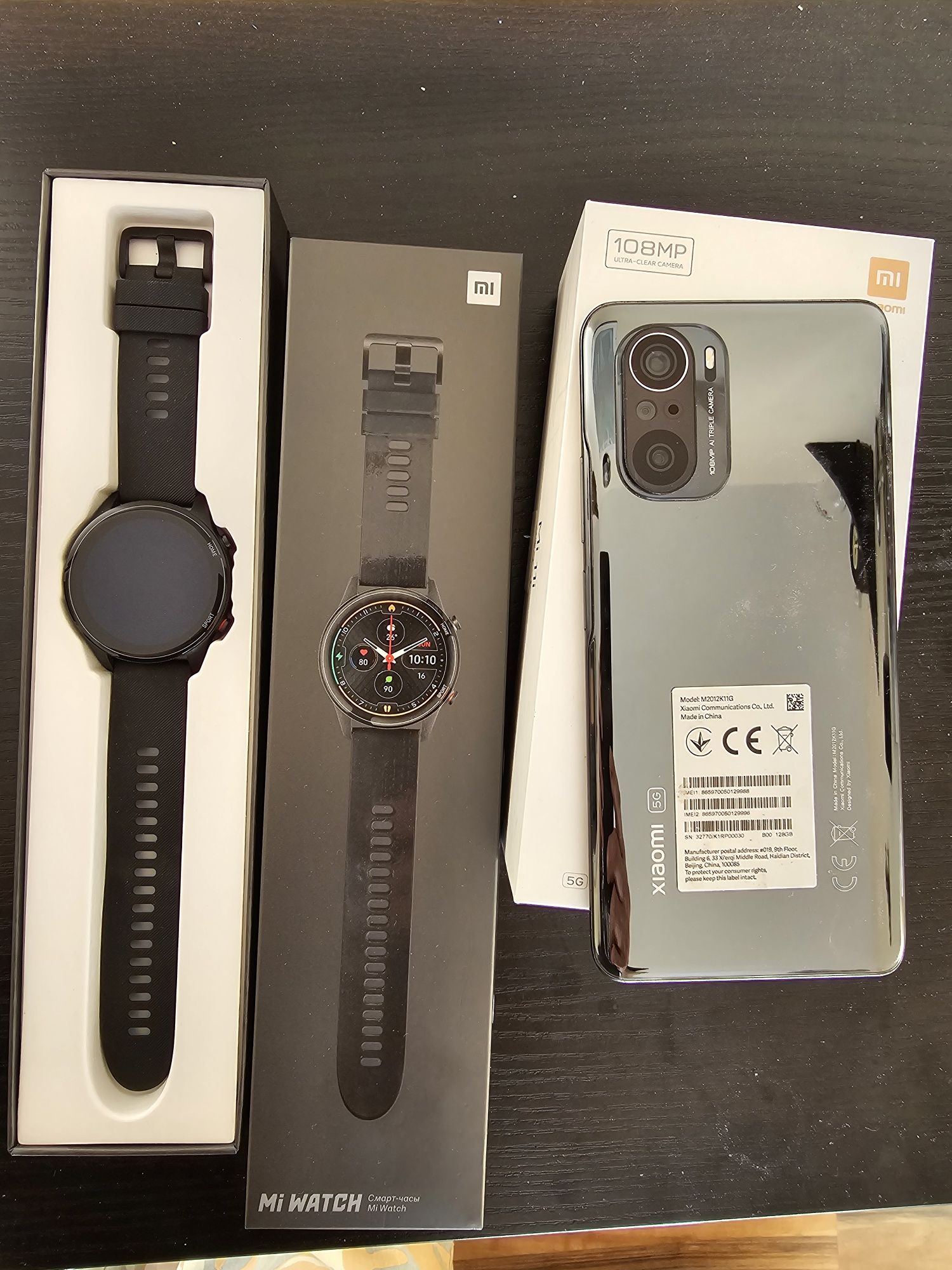 Xiaomi mi 11 i,mi watch