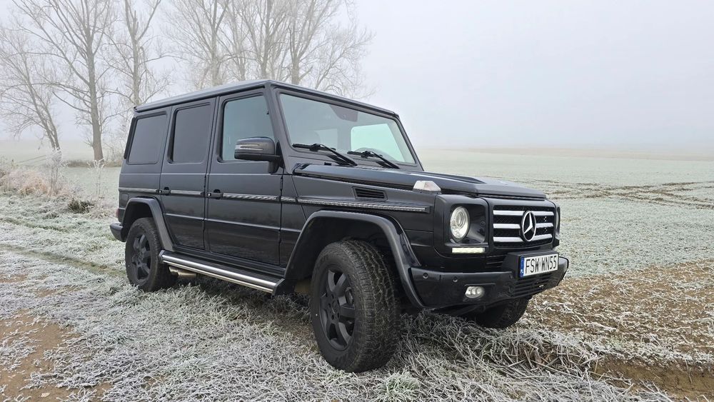 Mercedes-Benz Klasa G MERCEDES G500 salon Polska