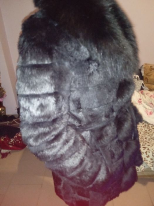 Шуба натуральна кролик