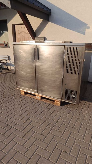 Chłodziarka do odpadów, schładzarka odpadów konfiskator 2 x 120L