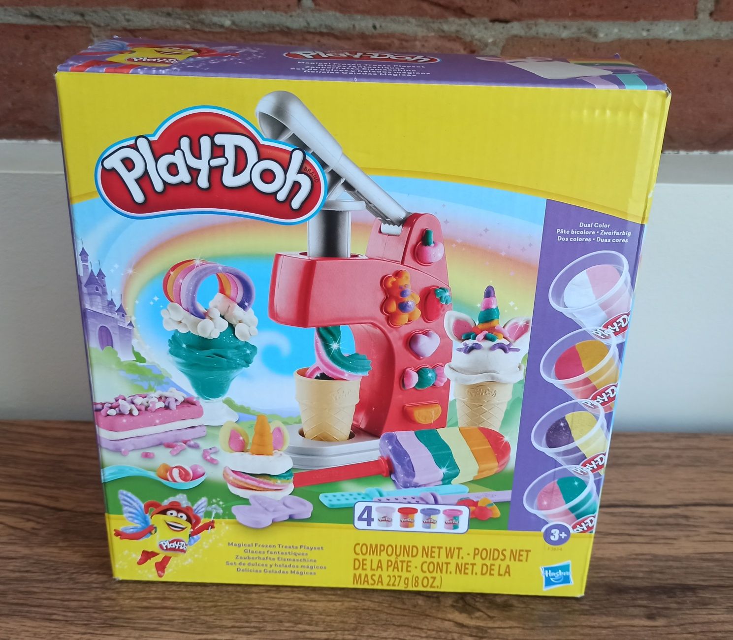 Play Doh Magiczne Mrożone Smakołyki Ciastolina Kuchnia Lodziarnia