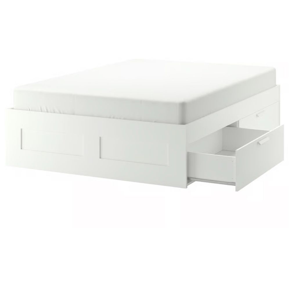 Cama de casal com colchão
