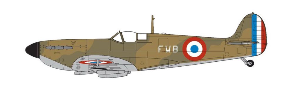 Airfix 05126B samolot Supermarine Spitfire Mk.I