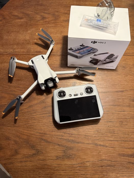Dron DJi mini 3 rc n-2 + ubezpieczenie do lipca 2027