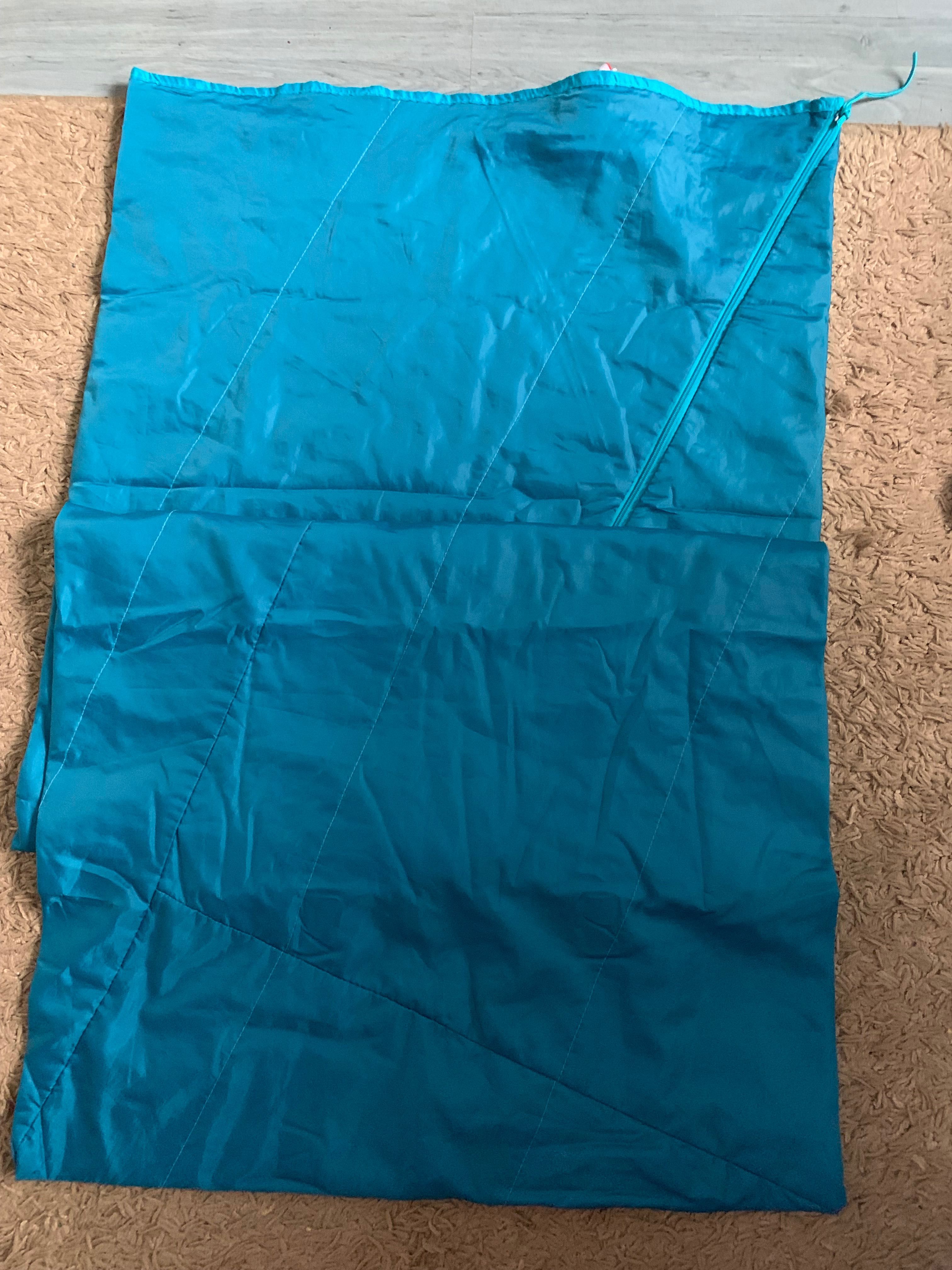 Śpiwór jak nowy 176/74 decathlon arpenaz 25 blue