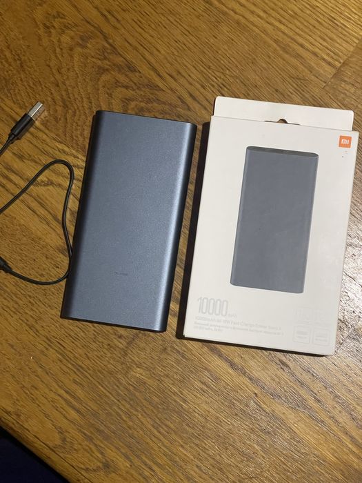 Павербанк xiaomi мі3 10000 18 ват швидка зарядка