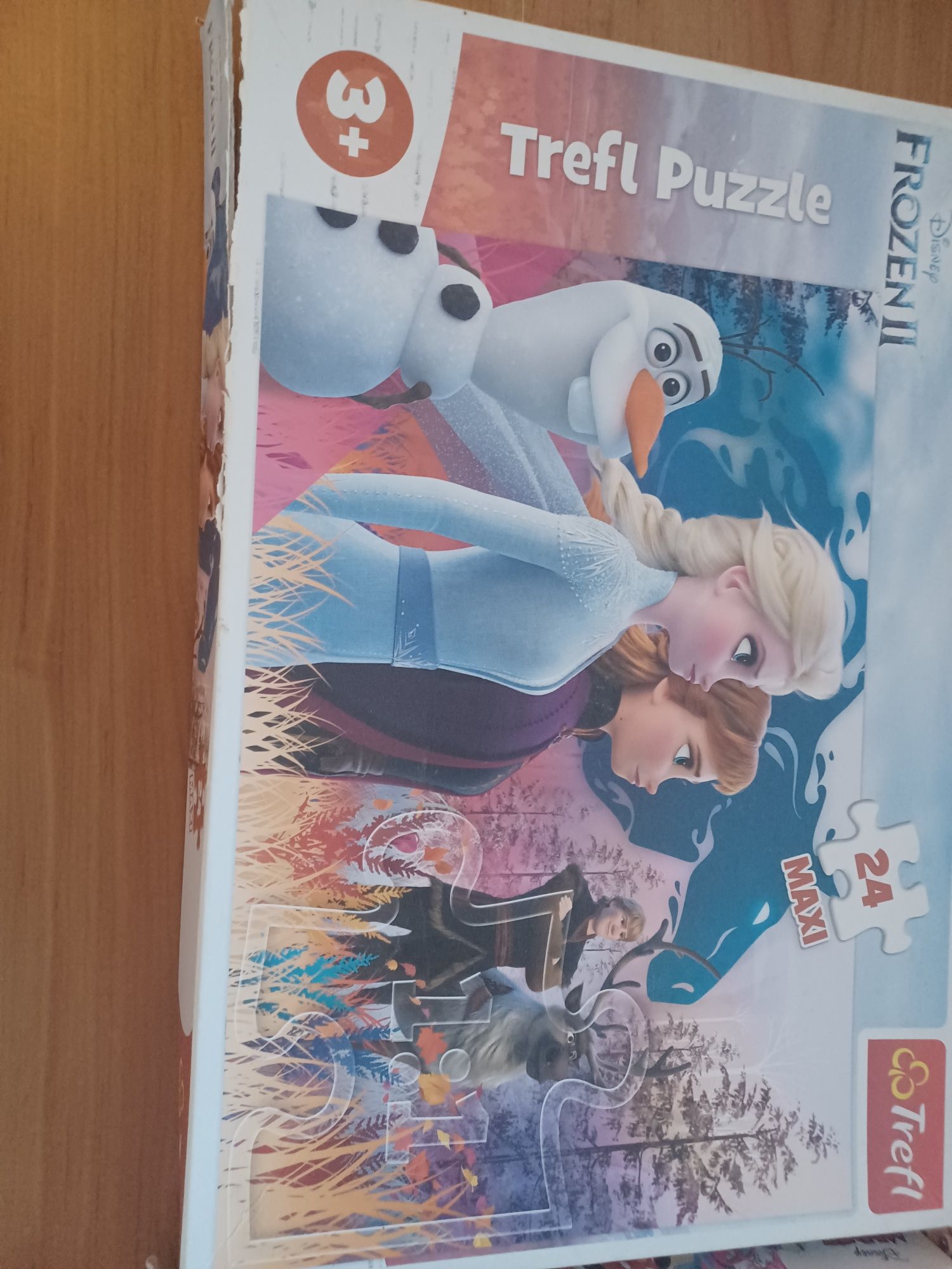 Puzzle 3+  24 elementy trzy opakowania cena za całość