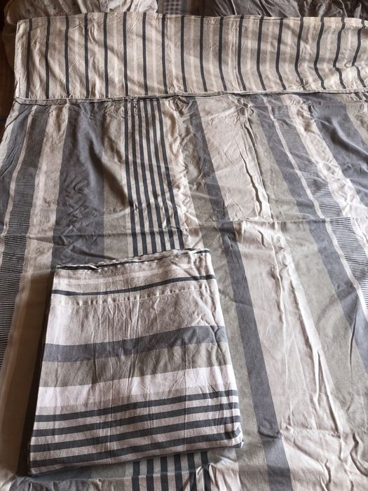 Комплект постільної білизни бавовна бу