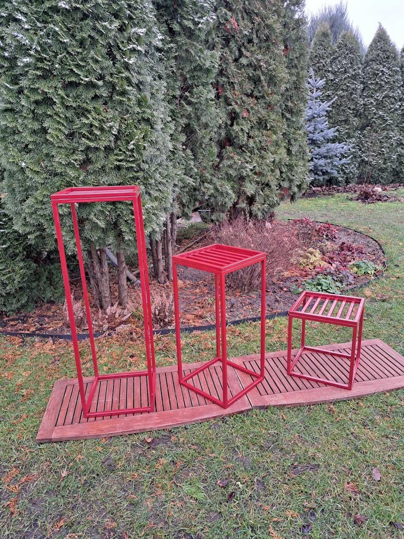 Kwietnik metalowy, LOFT, malowanie proszkowe