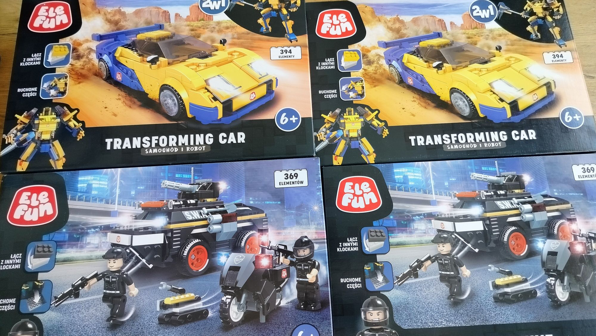 Nowe klocki LEGO elefun zestaw do składania