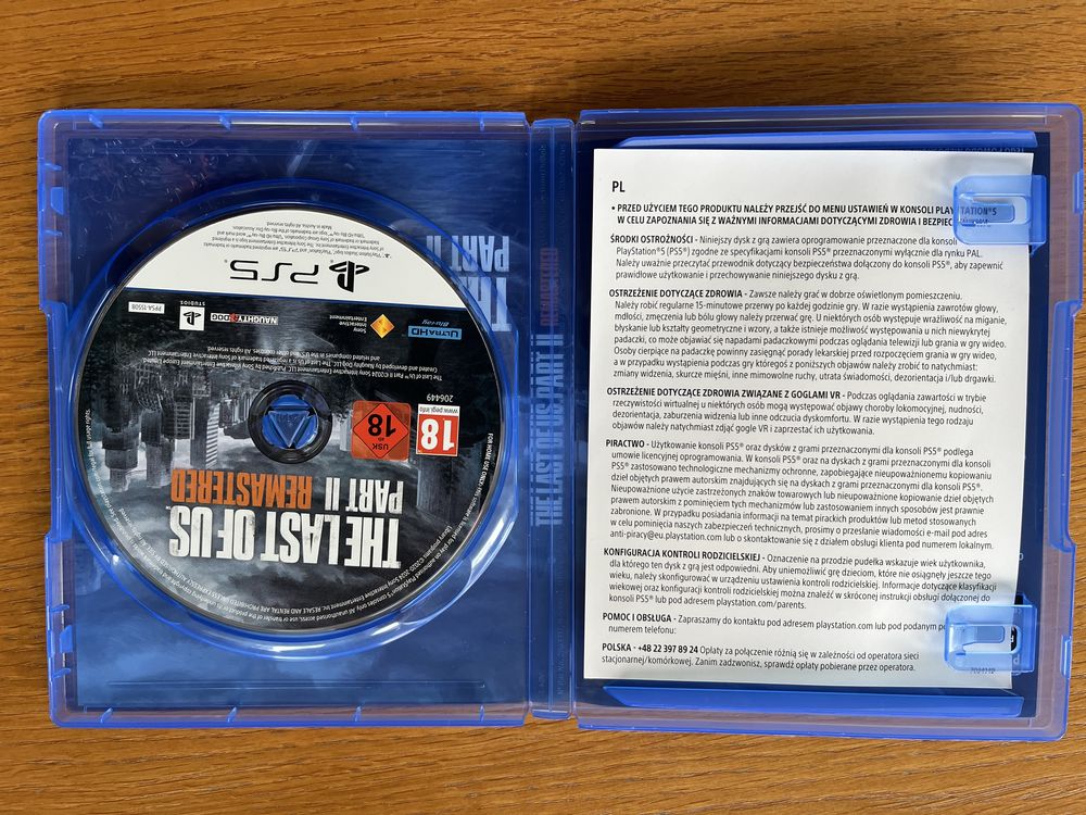 The Last of Us Part2 Ps5 stan idealny.