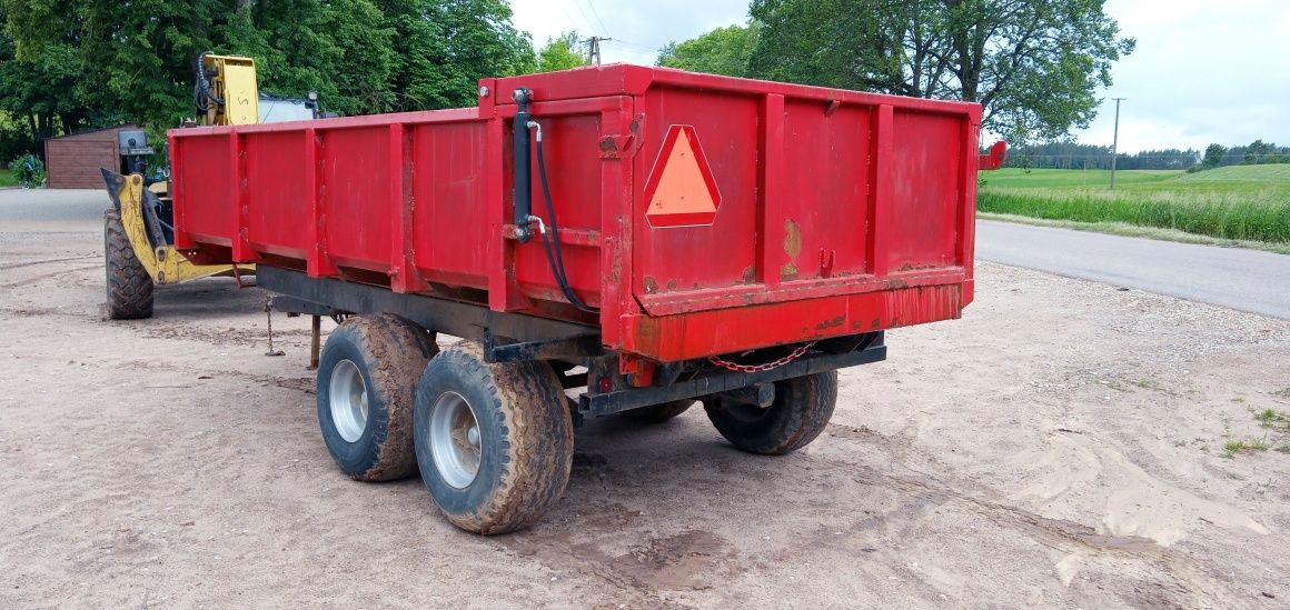 Agromet 9000kg Przyczepa Wywrotka