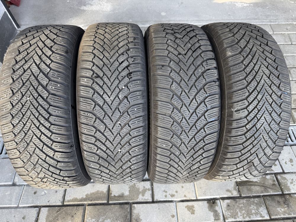 Koła zimowe opony 205/55/R16 i felgi 5*100 i kolpaki OPEL